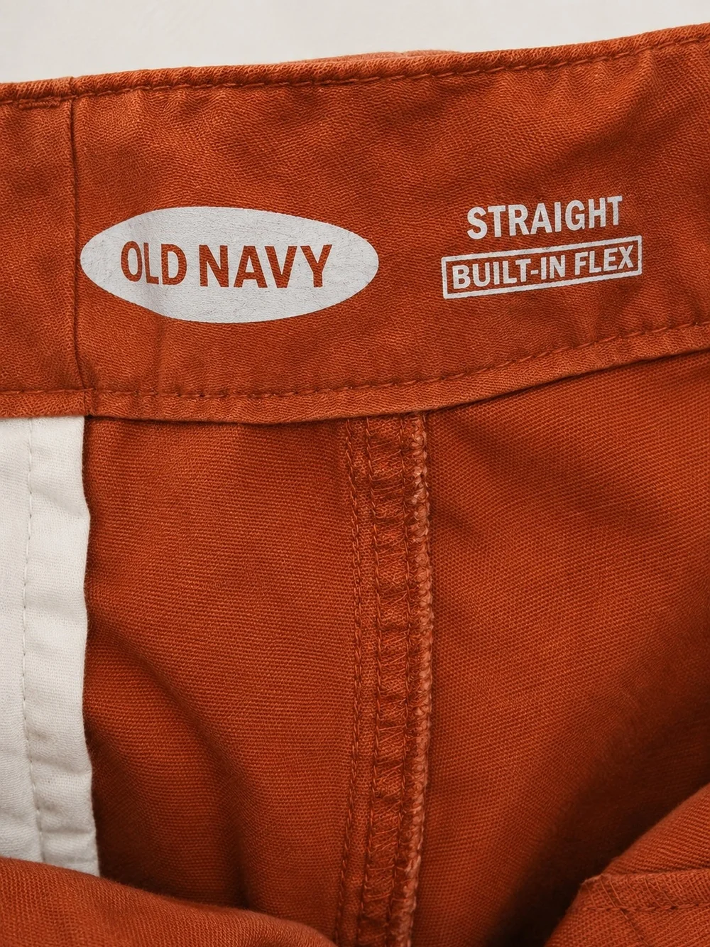 Old Navy Rust Orange Casual Kids Chino Pants Size 16 Boy